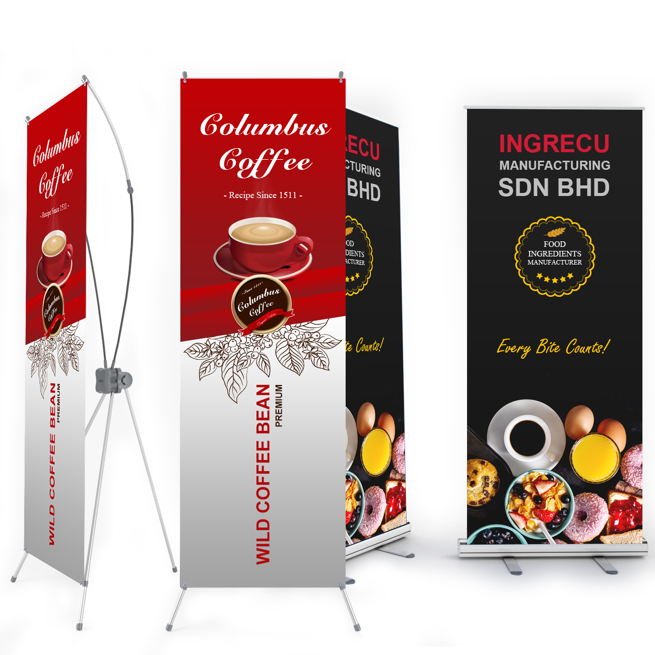 various type of banner design